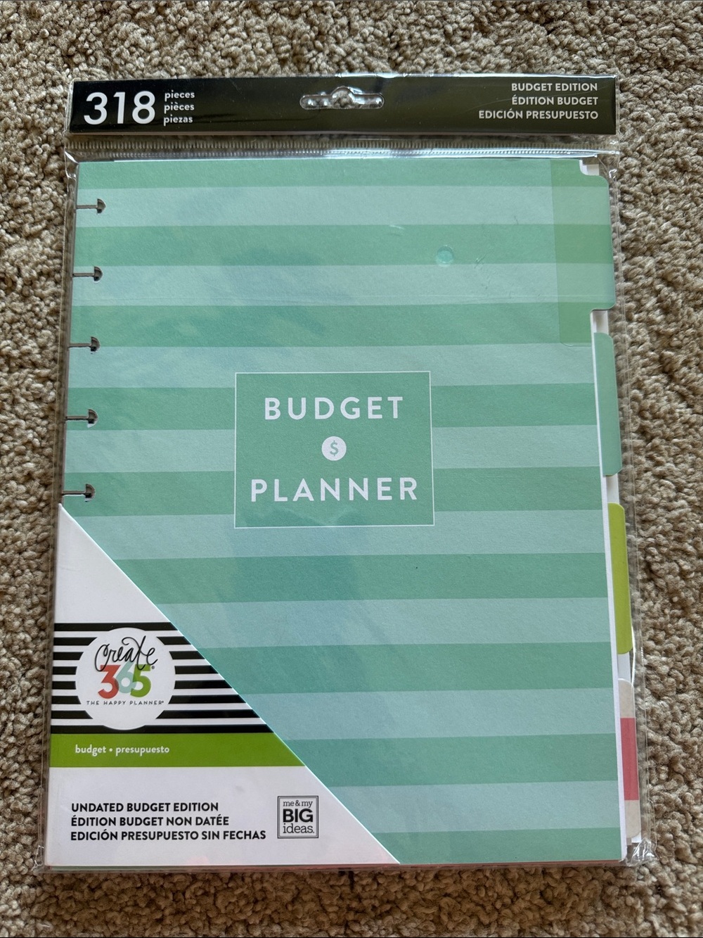 The Happy Planner Budget Planner Refill-Classic Size